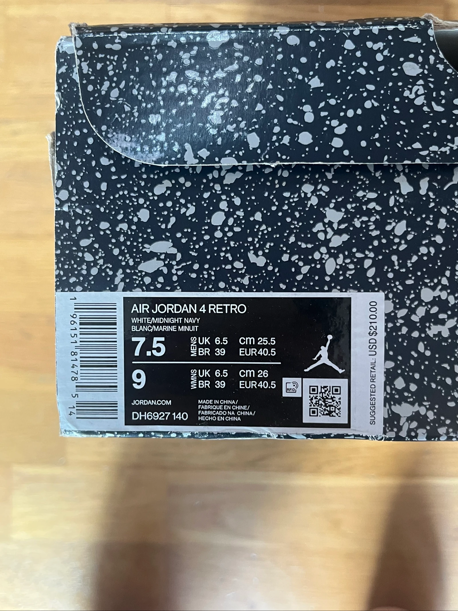 Air Jordan 4 Midnight Navy – photo 12